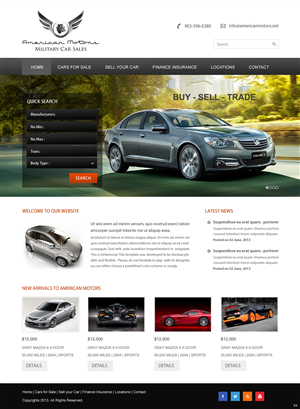 Web Design by pb for this project | Design: #2842821
