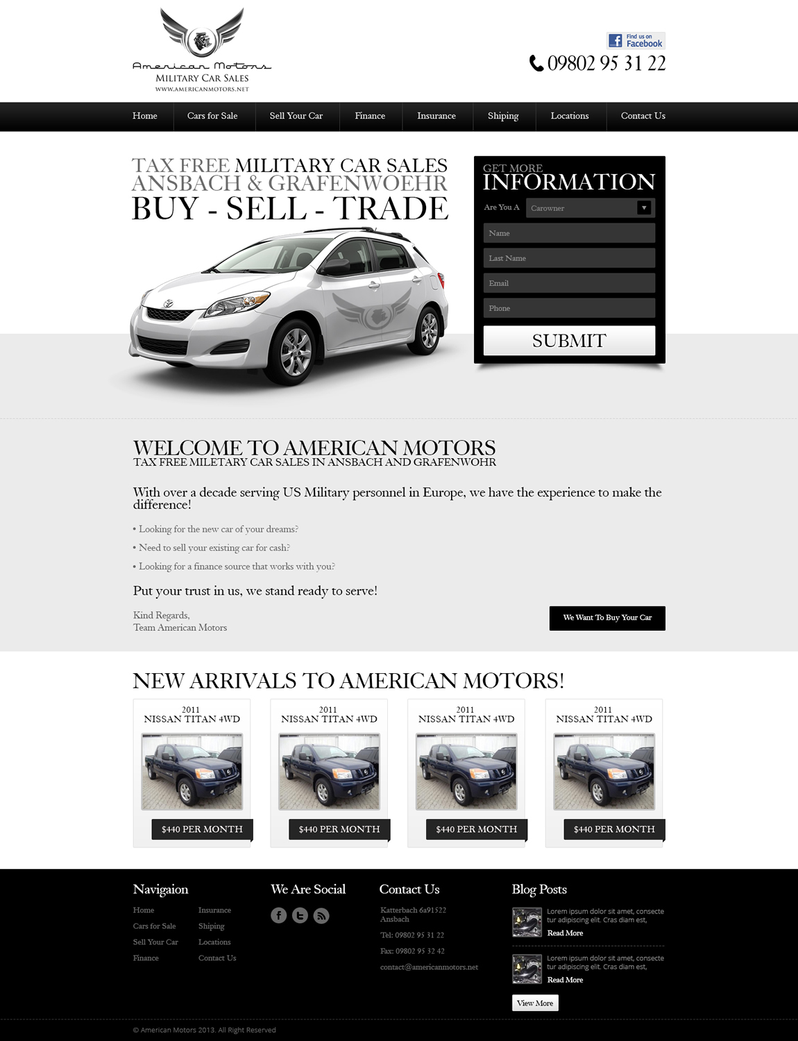 Diseño Web por TechWise para este proyecto | Diseño #2857230