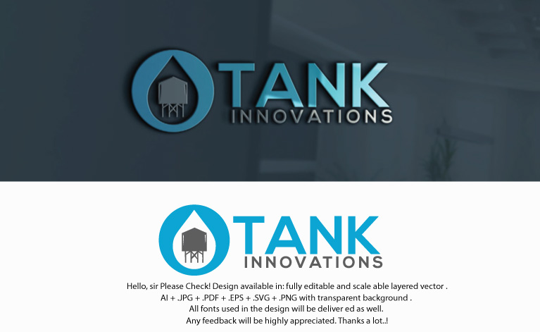 Logo Design by juie design for Tank Innovations | Design #18748140