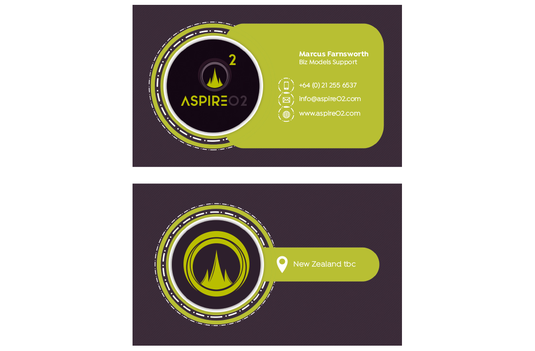 Business Card Design by GLDesigns for Aspire02 | Design #18733164