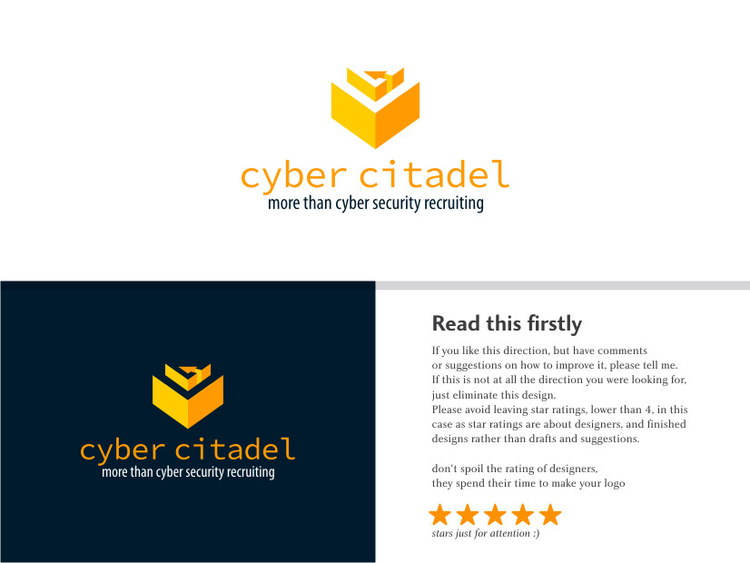 Logo Design by Atvento Graphics for Cyber Citadel Pty Ptd | Design #18734456