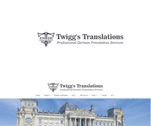 Twigg's Translations  | Logo Design by MINNIE GRAPHIC