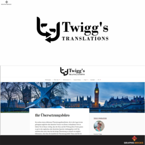 Twigg's Translations  | Logo Design by Graphic Bricks