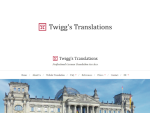 Twigg's Translations  | Diseño de Logo por nzvm