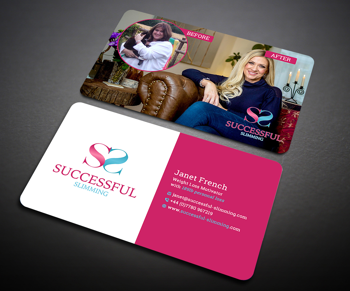 Diseño de Tarjeta de Presentación por Designers Hub para Successful Slimming | Diseño #18767580