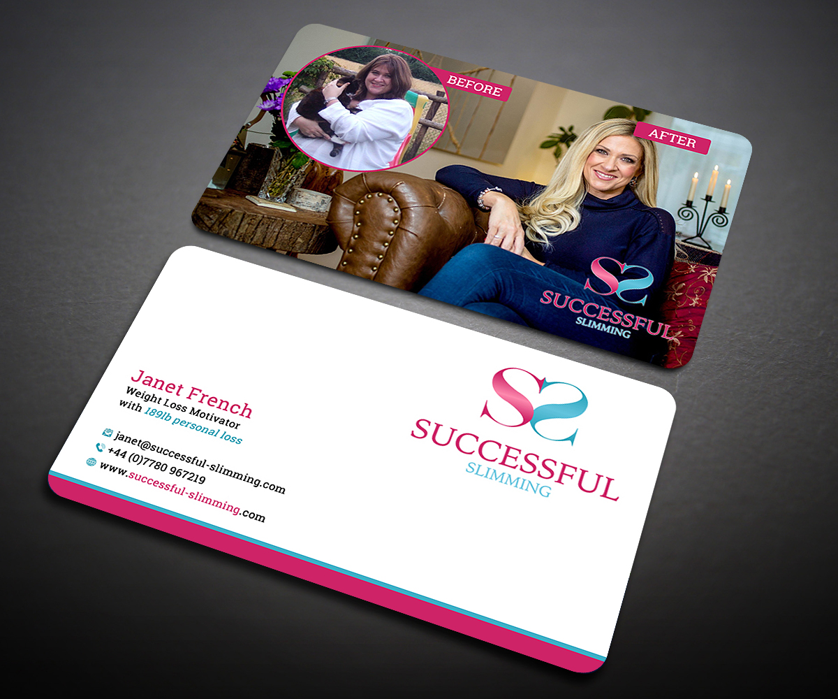 Diseño de Tarjeta de Presentación por Designers Hub para Successful Slimming | Diseño #18767660