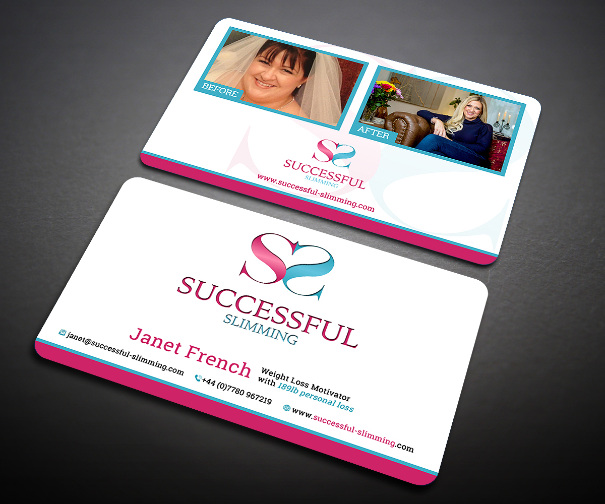 Visitenkarten-Design von Designers Hub für Successful Slimming | Design #18767766