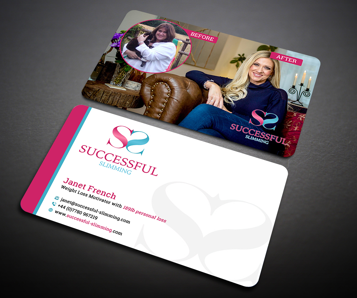 Design de Carte de Visite par Designers Hub pour Successful Slimming | Design #18767914