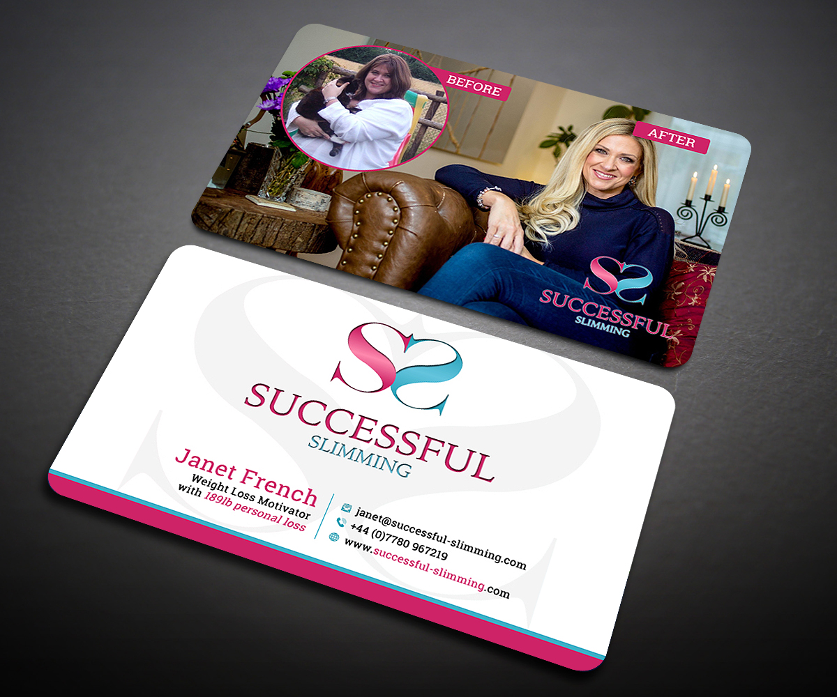 Visitenkarten-Design von Designers Hub für Successful Slimming | Design #18768104