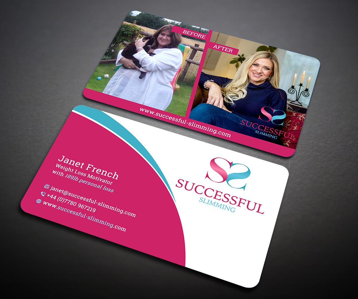 Visitenkarten-Design von Designers Hub für Successful Slimming | Design #18768360