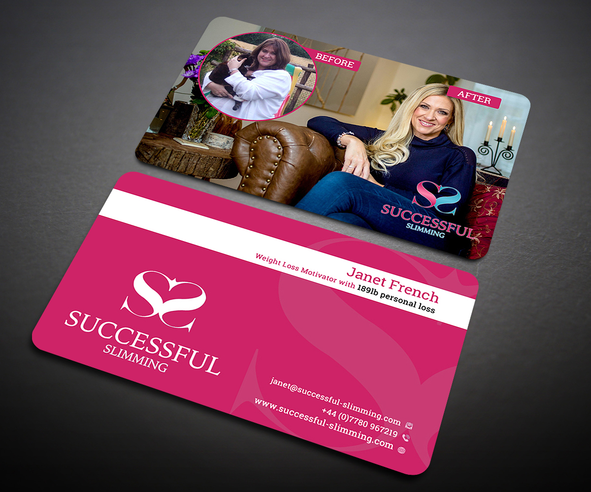 Business Card Design by Designers Hub for Successful Slimming | Design #18783220
