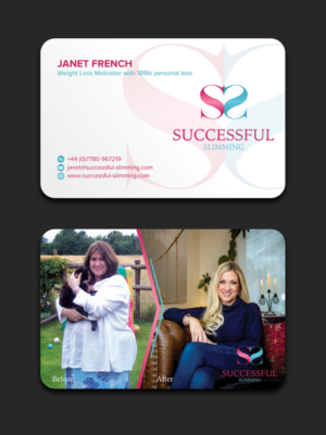 Design de Carte de Visite par Sandaruwan pour Successful Slimming | Design #18767447