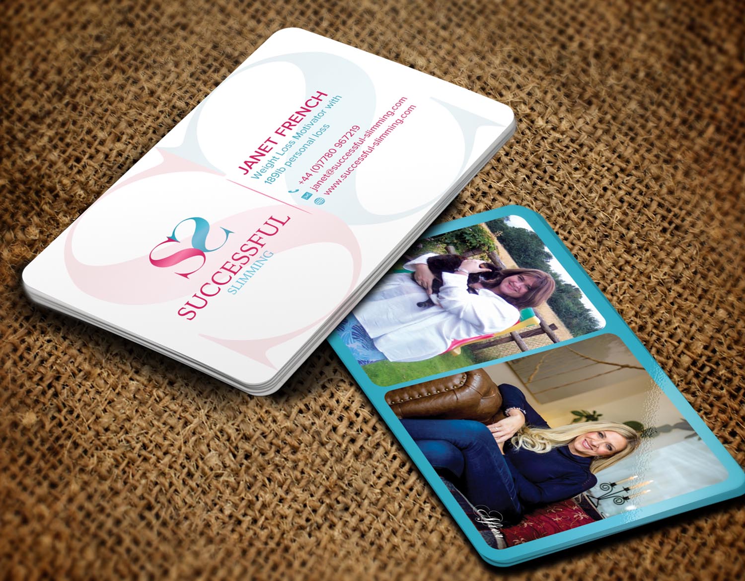 Business Card Design by Sandaruwan for Successful Slimming | Design #18768534