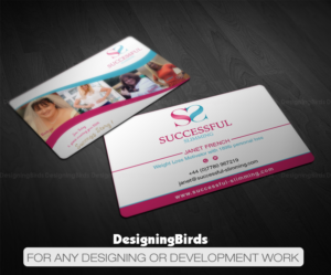 Visitenkarten-Design von Designing Birds für Successful Slimming | Design: #18768790