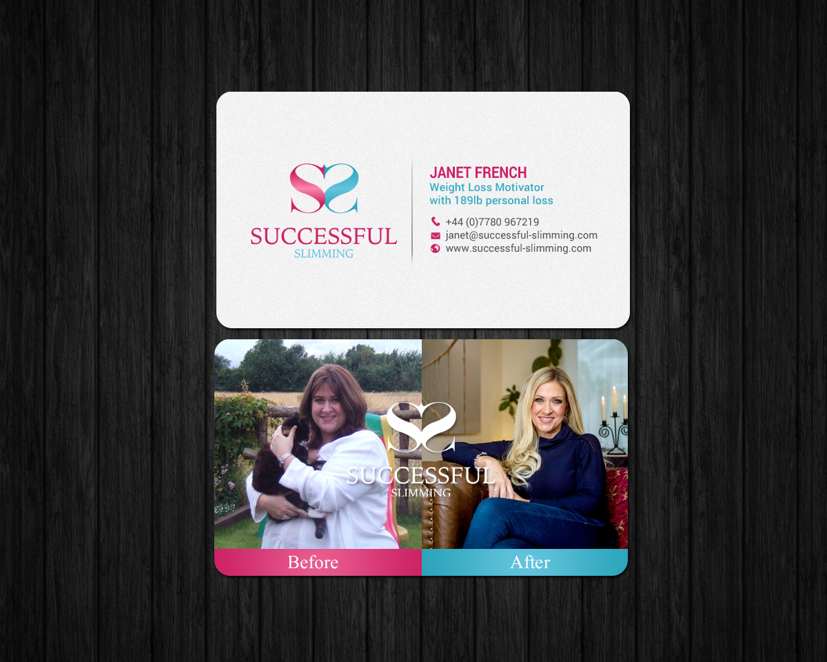 Business Card Design by chandrayaan.creative for Successful Slimming | Design #18774308