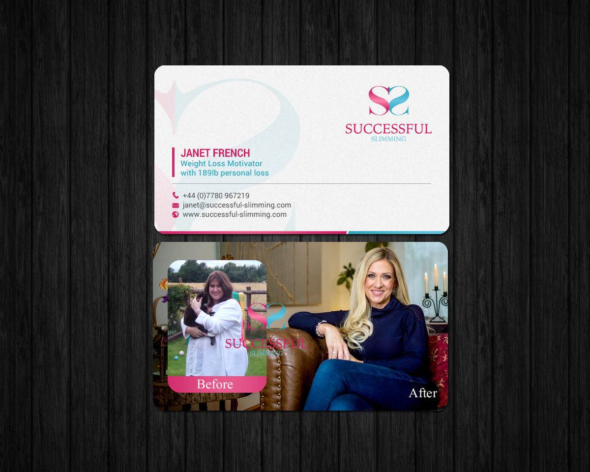 Business Card Design by chandrayaan.creative for Successful Slimming | Design #18774309