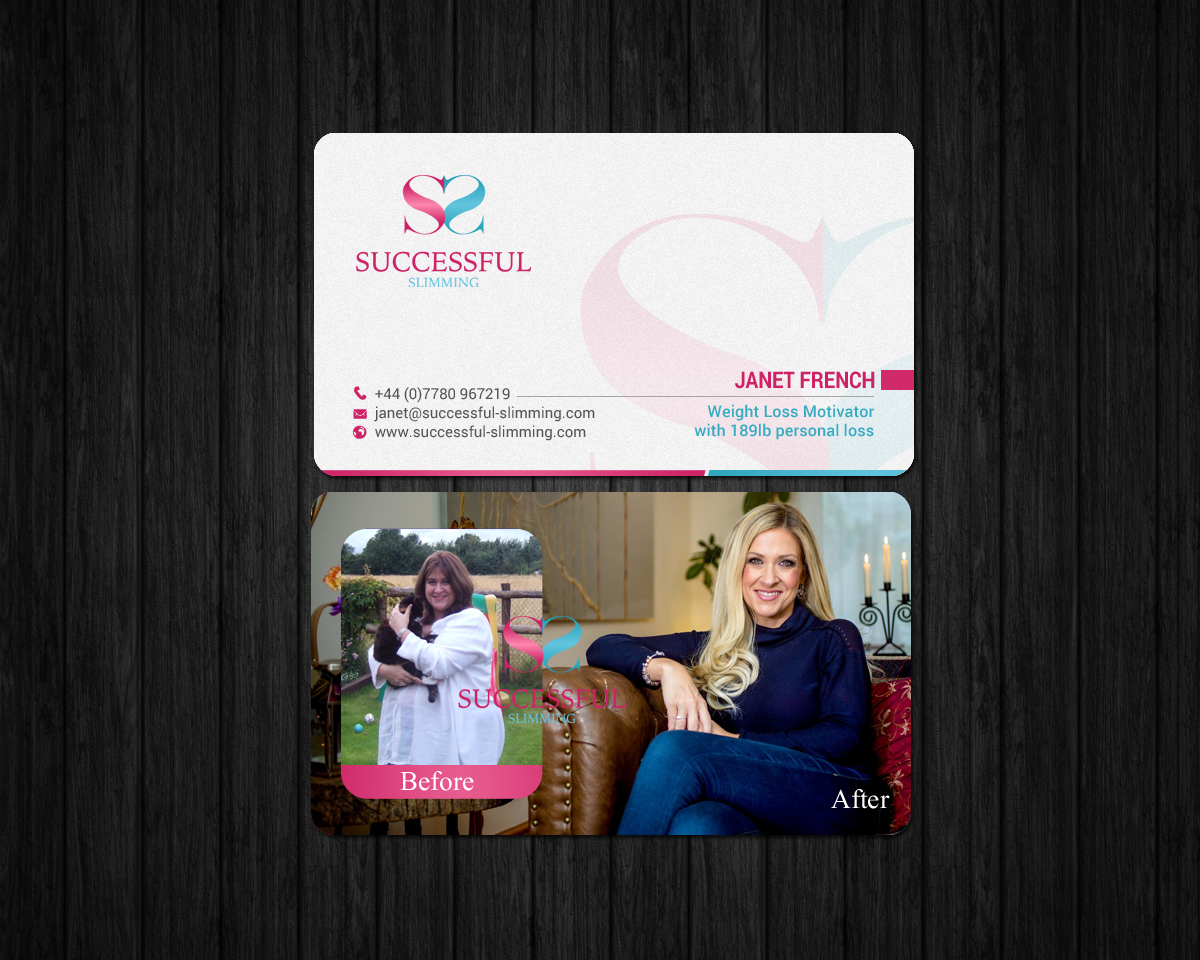 Business Card Design by chandrayaan.creative for Successful Slimming | Design #18774313