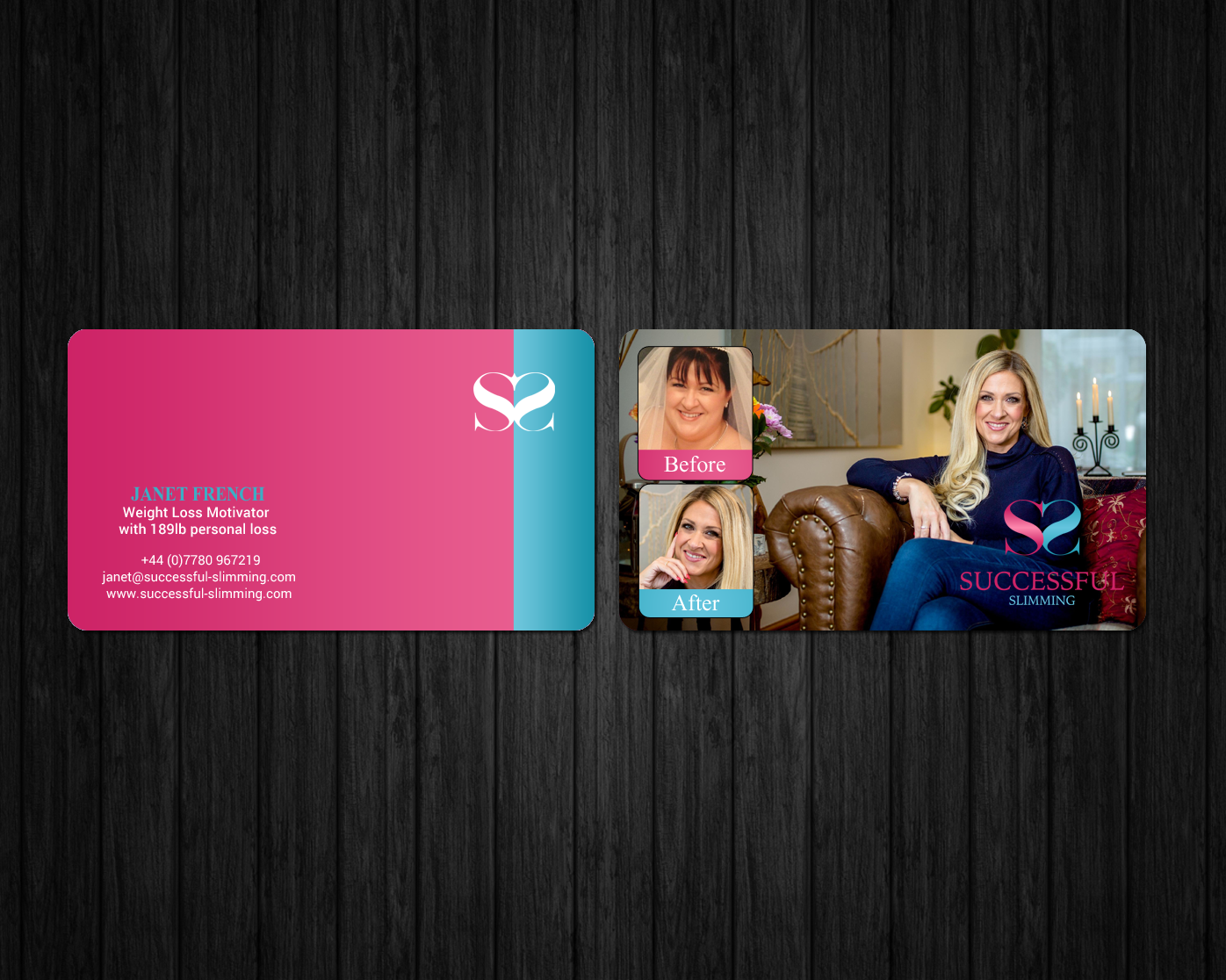 Business Card Design by chandrayaan.creative for Successful Slimming | Design #18778457