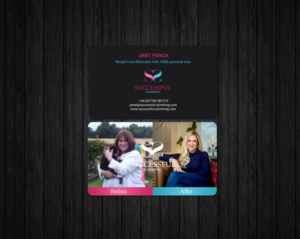 Design de Carte de Visite par chandrayaan.creative pour Successful Slimming | Design : #18778463