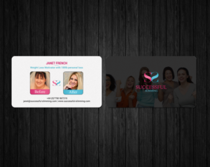 Design de Carte de Visite par chandrayaan.creative pour Successful Slimming | Design : #18778466