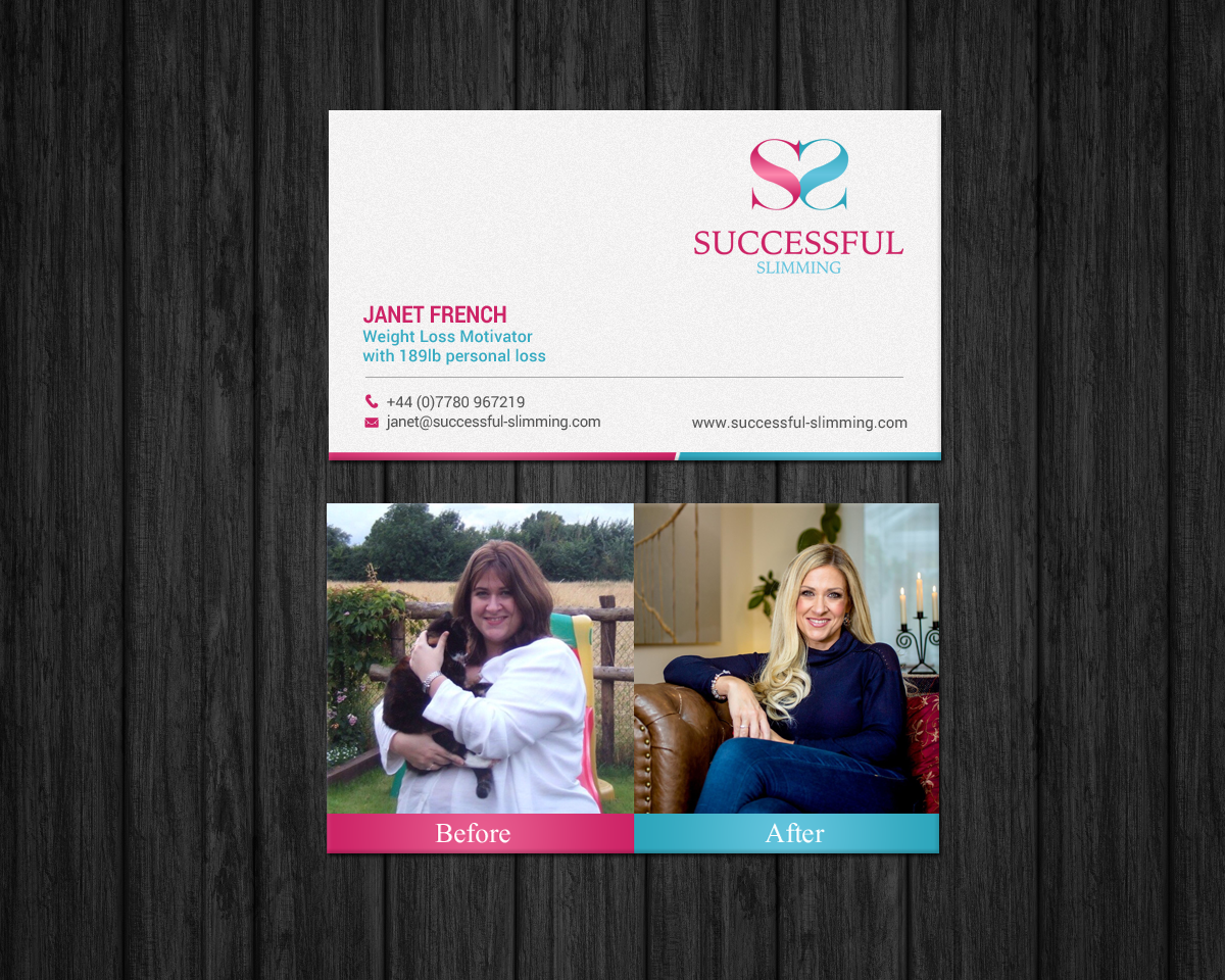 Business Card Design by chandrayaan.creative for Successful Slimming | Design #18788073