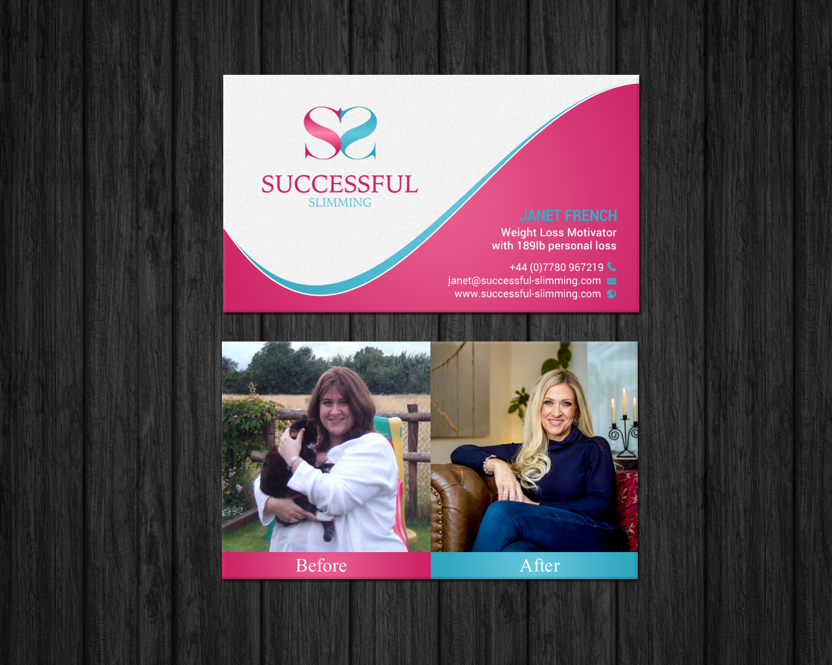 Business Card Design by chandrayaan.creative for Successful Slimming | Design #18788075