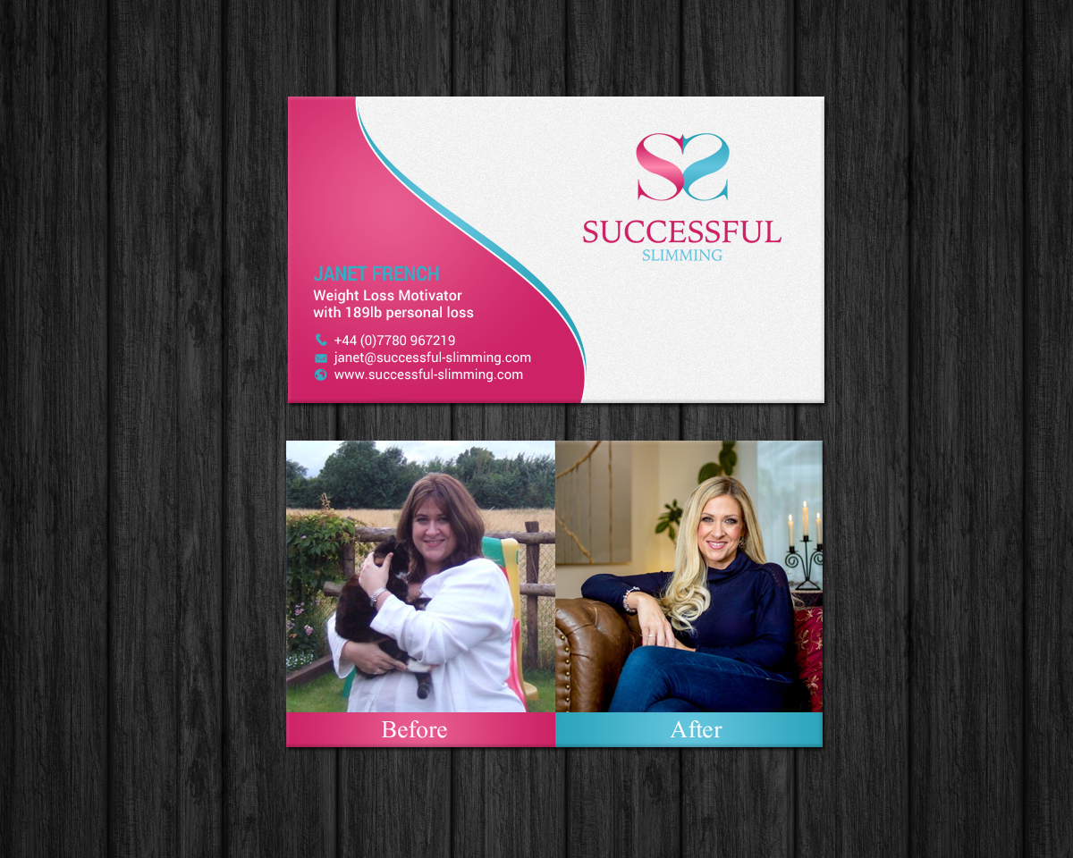 Business Card Design by chandrayaan.creative for Successful Slimming | Design #18788077