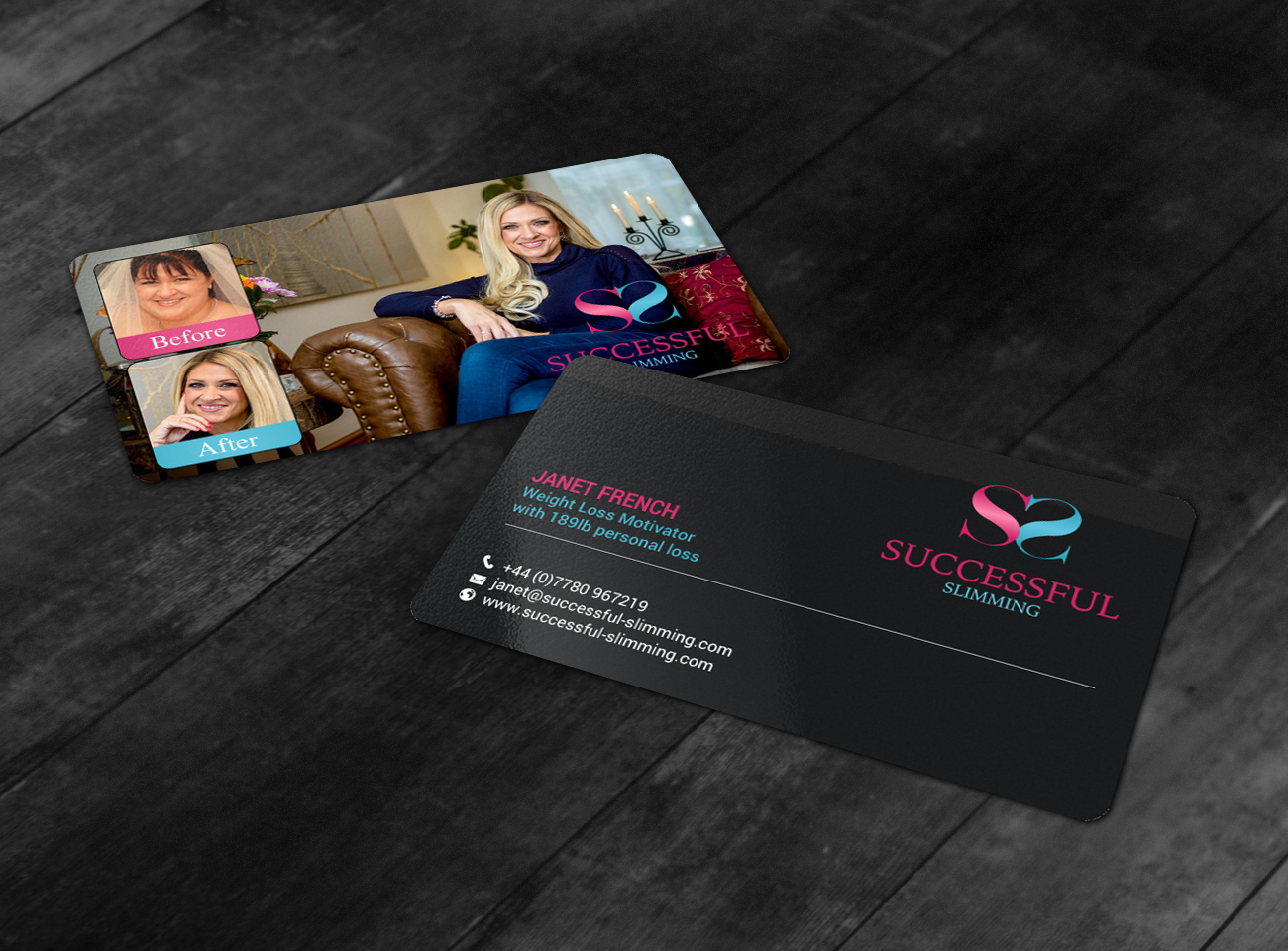 Business Card Design by chandrayaan.creative for Successful Slimming | Design #18788111