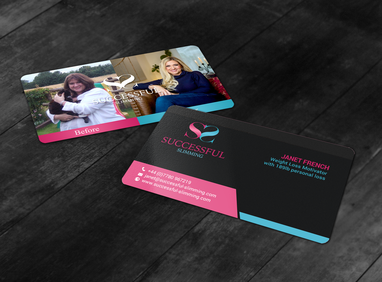 Business Card Design by chandrayaan.creative for Successful Slimming | Design #18788113