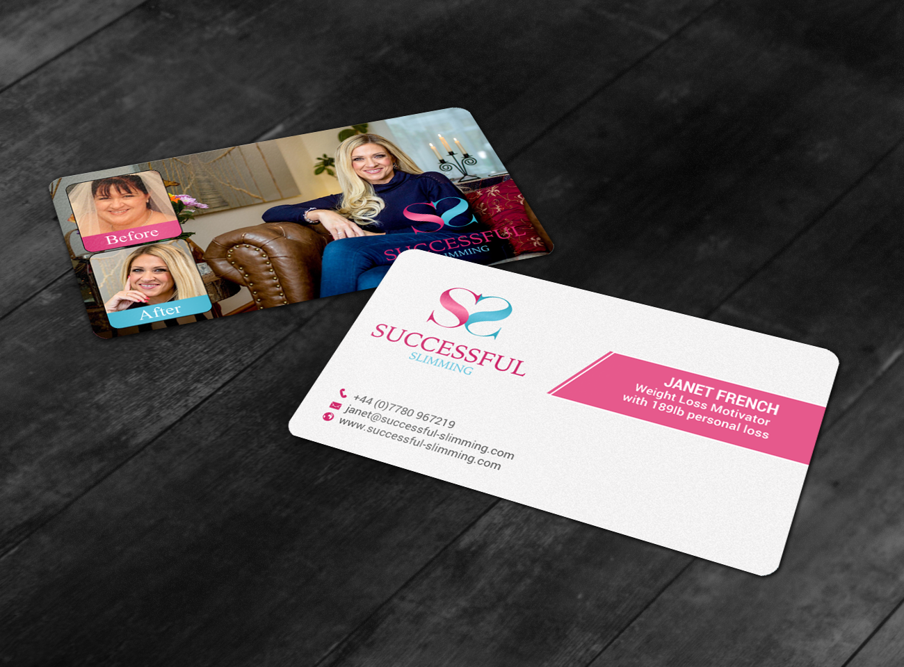 Business Card Design by chandrayaan.creative for Successful Slimming | Design #18788121