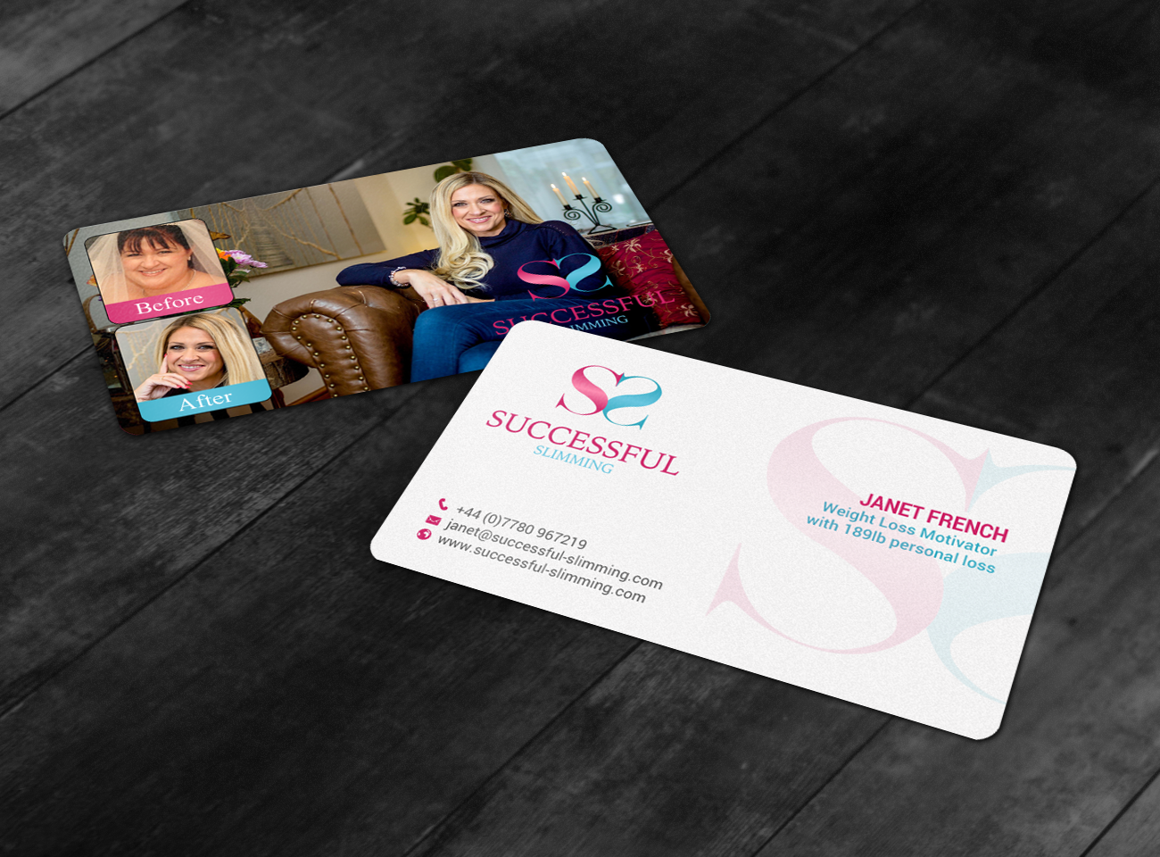 Business Card Design by chandrayaan.creative for Successful Slimming | Design #18788128