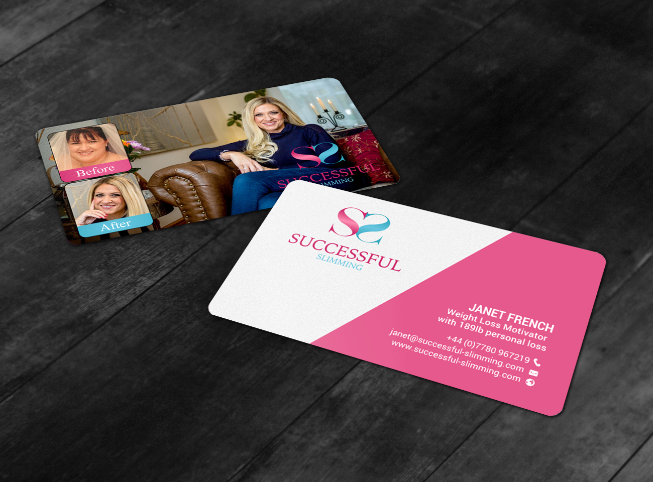 Design de Carte de Visite par chandrayaan.creative pour Successful Slimming | Design #18788130