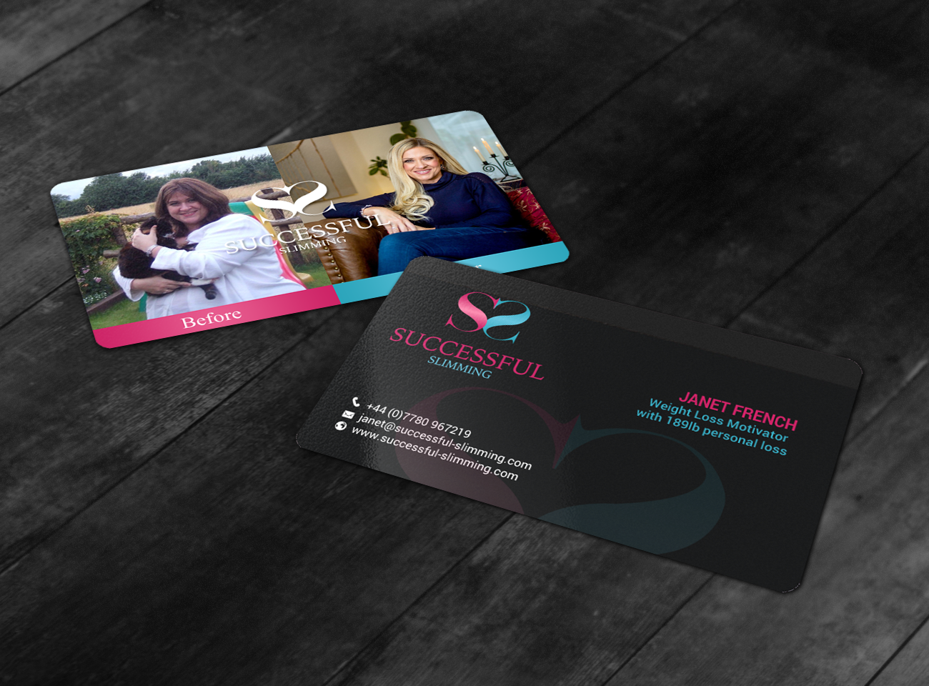 Visitenkarten-Design von chandrayaan.creative für Successful Slimming | Design #18788131