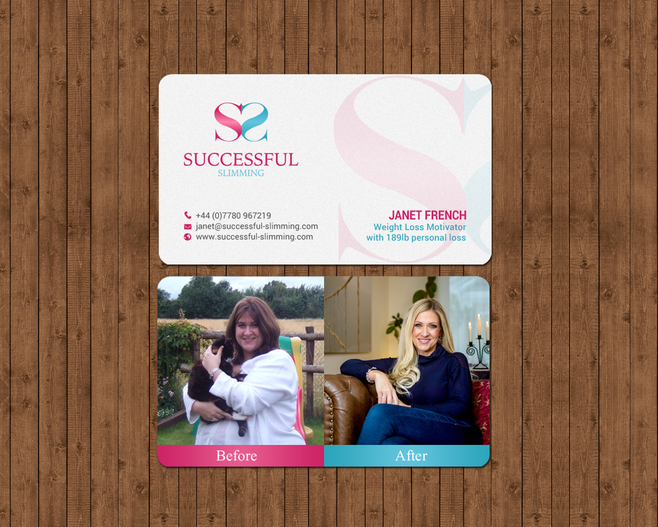 Business Card Design by chandrayaan.creative for Successful Slimming | Design #18797634