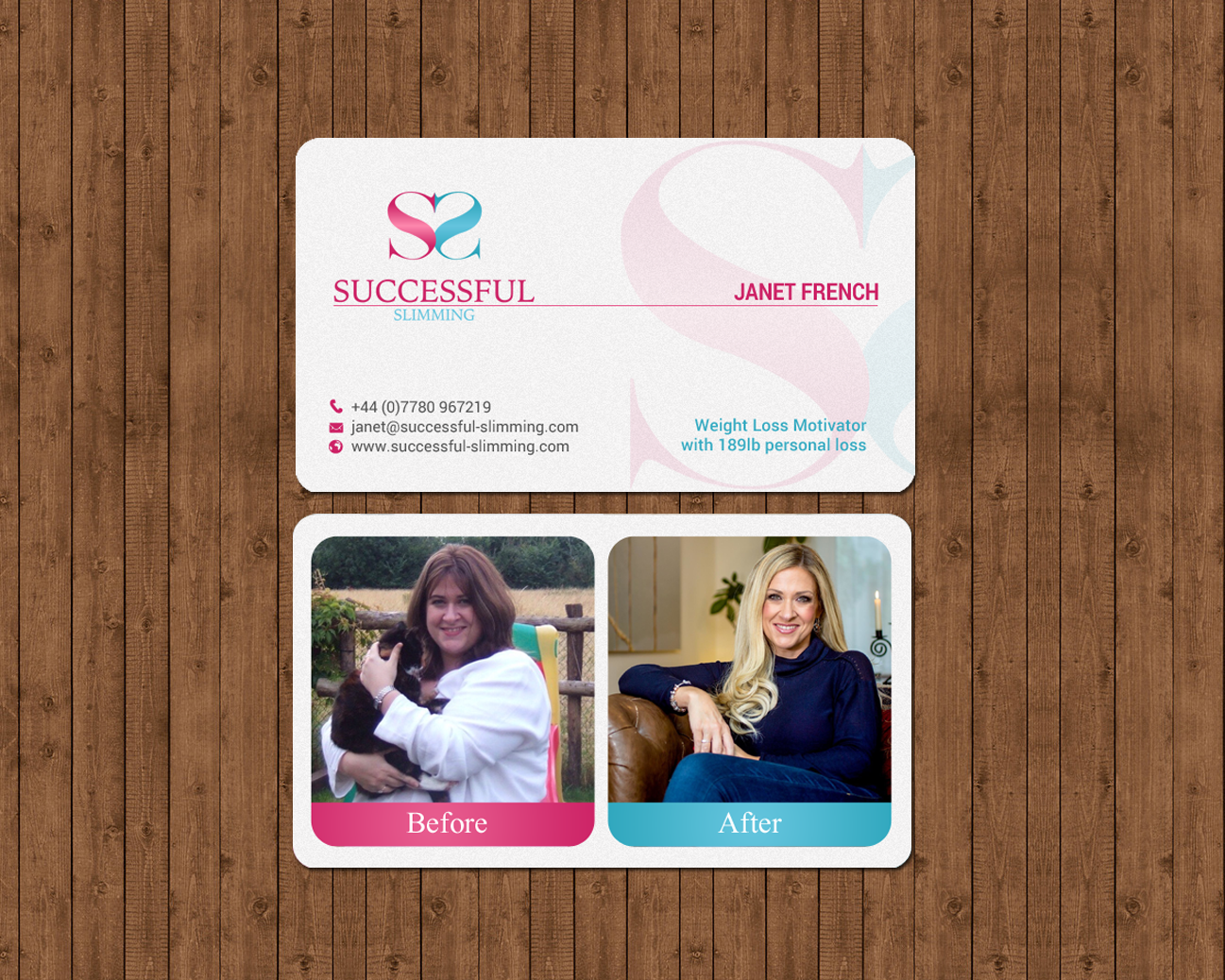 Business Card Design by chandrayaan.creative for Successful Slimming | Design #18797639