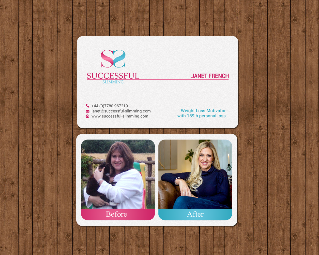 Design de Carte de Visite par chandrayaan.creative pour Successful Slimming | Design #18797640