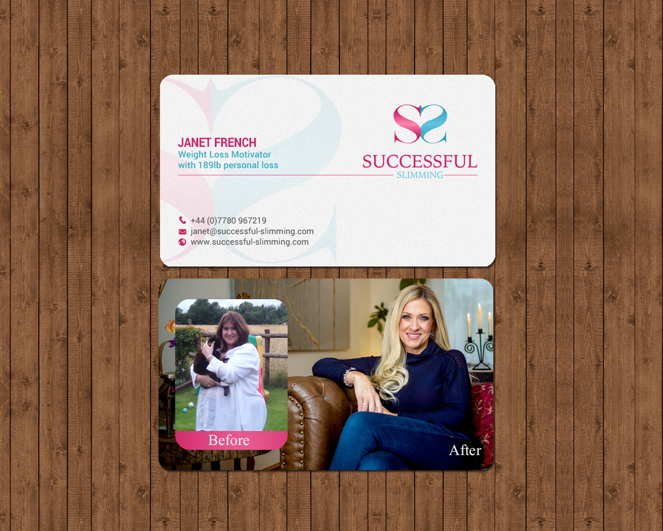 Visitenkarten-Design von chandrayaan.creative für Successful Slimming | Design #18797641