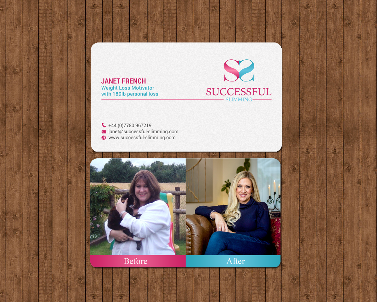 Business Card Design by chandrayaan.creative for Successful Slimming | Design #18797642