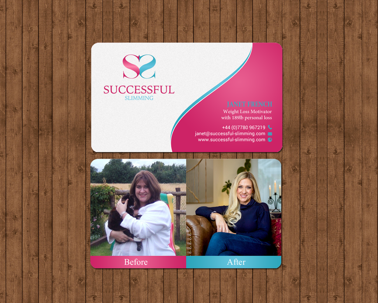 Business Card Design by chandrayaan.creative for Successful Slimming | Design #18797646