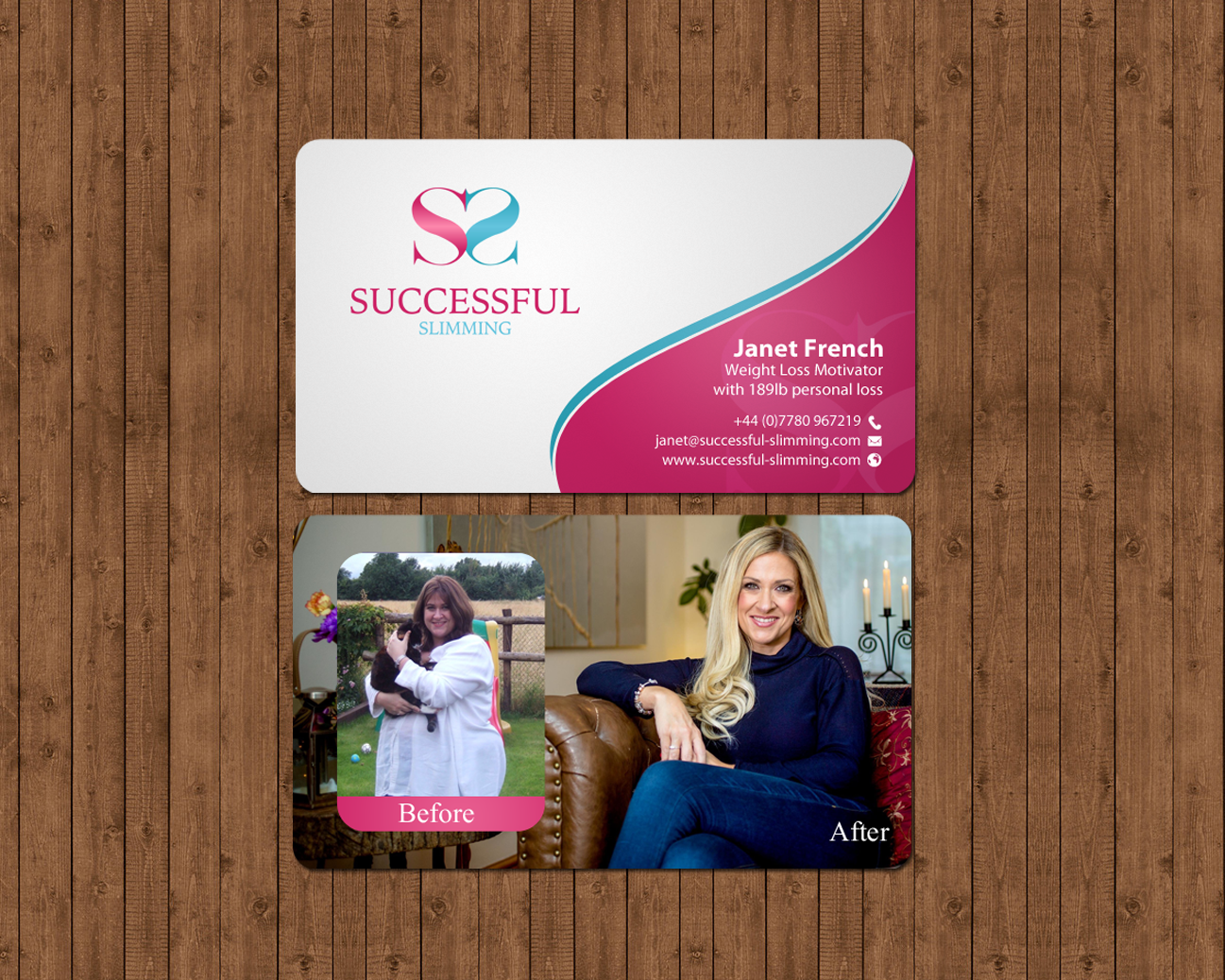 Business Card Design by chandrayaan.creative for Successful Slimming | Design #18817413
