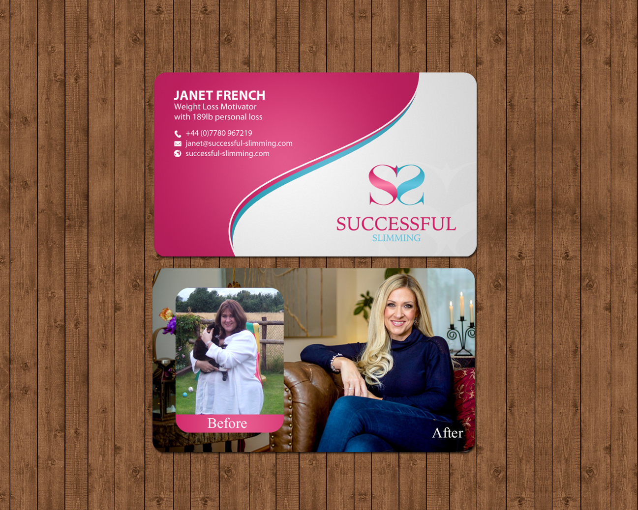 Business Card Design by chandrayaan.creative for Successful Slimming | Design #18817425