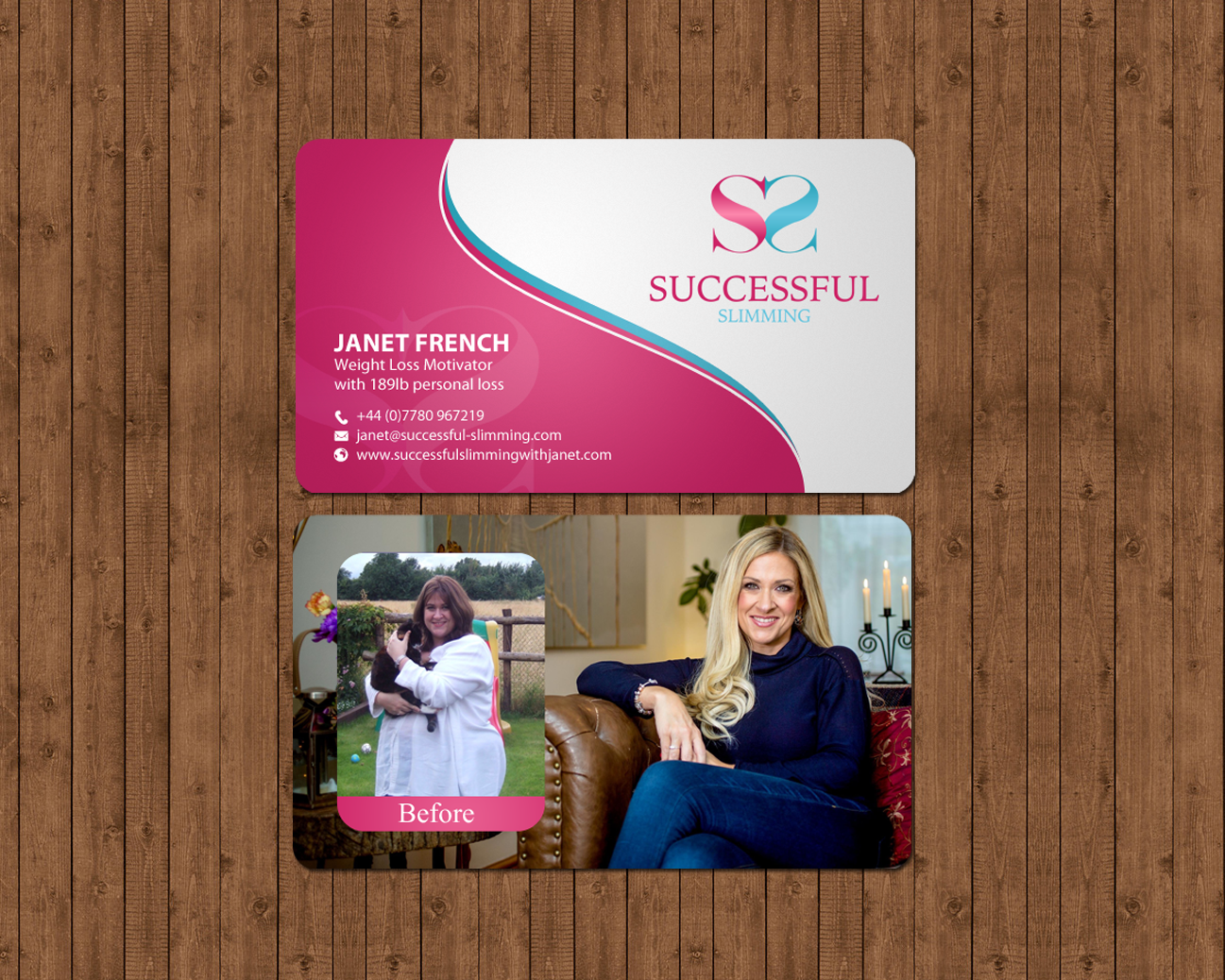 Business Card Design by chandrayaan.creative for Successful Slimming | Design #18938702