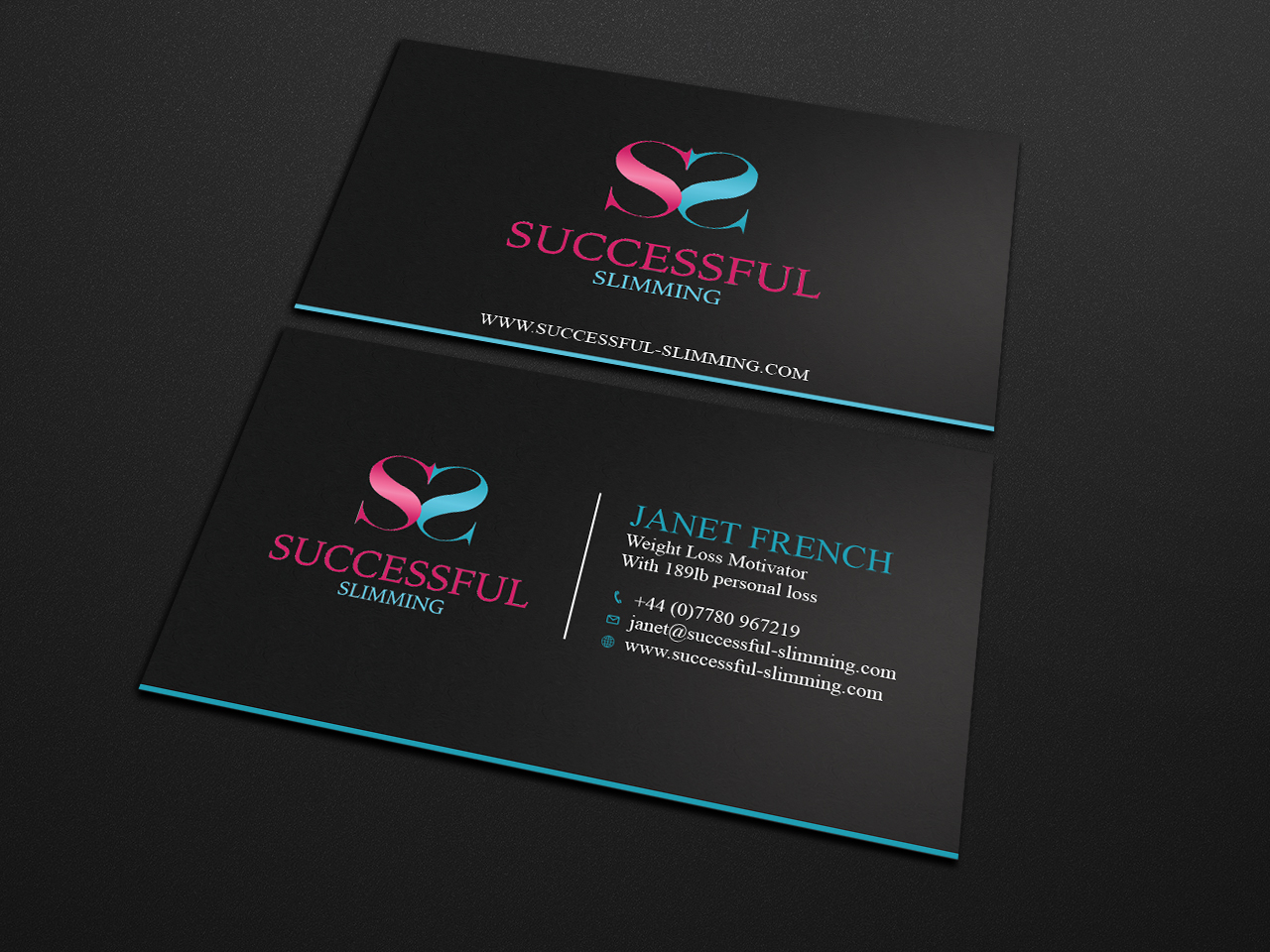 Business Card Design by Tripti Ranjan Gain for Successful Slimming | Design #18777234