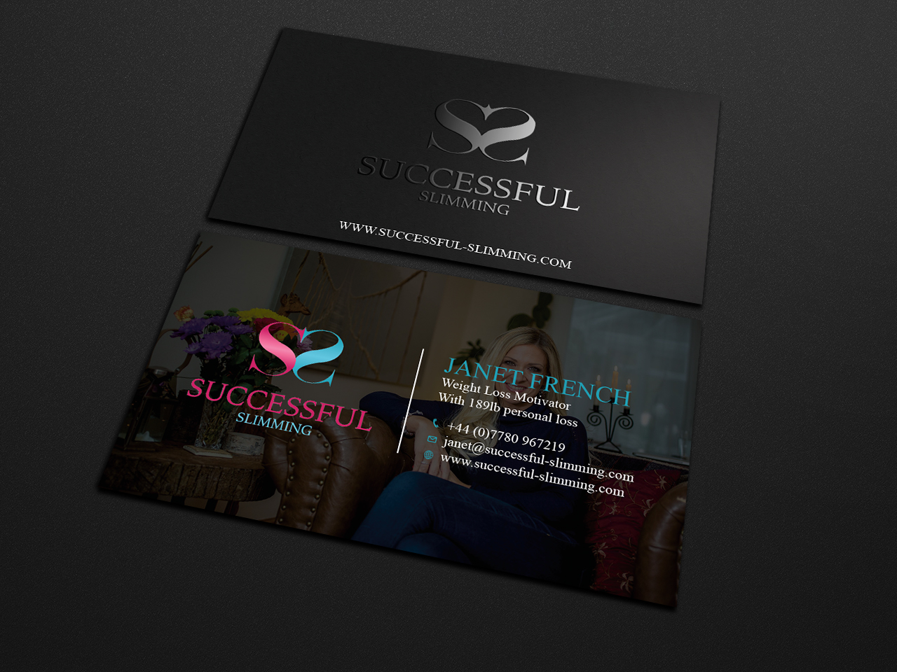 Business Card Design by Tripti Ranjan Gain for Successful Slimming | Design #18777236