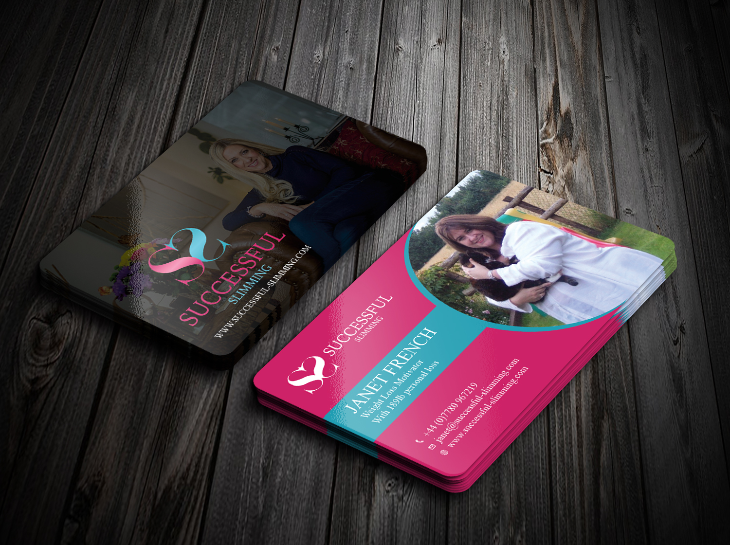 Business Card Design by Tripti Ranjan Gain for Successful Slimming | Design #18777258