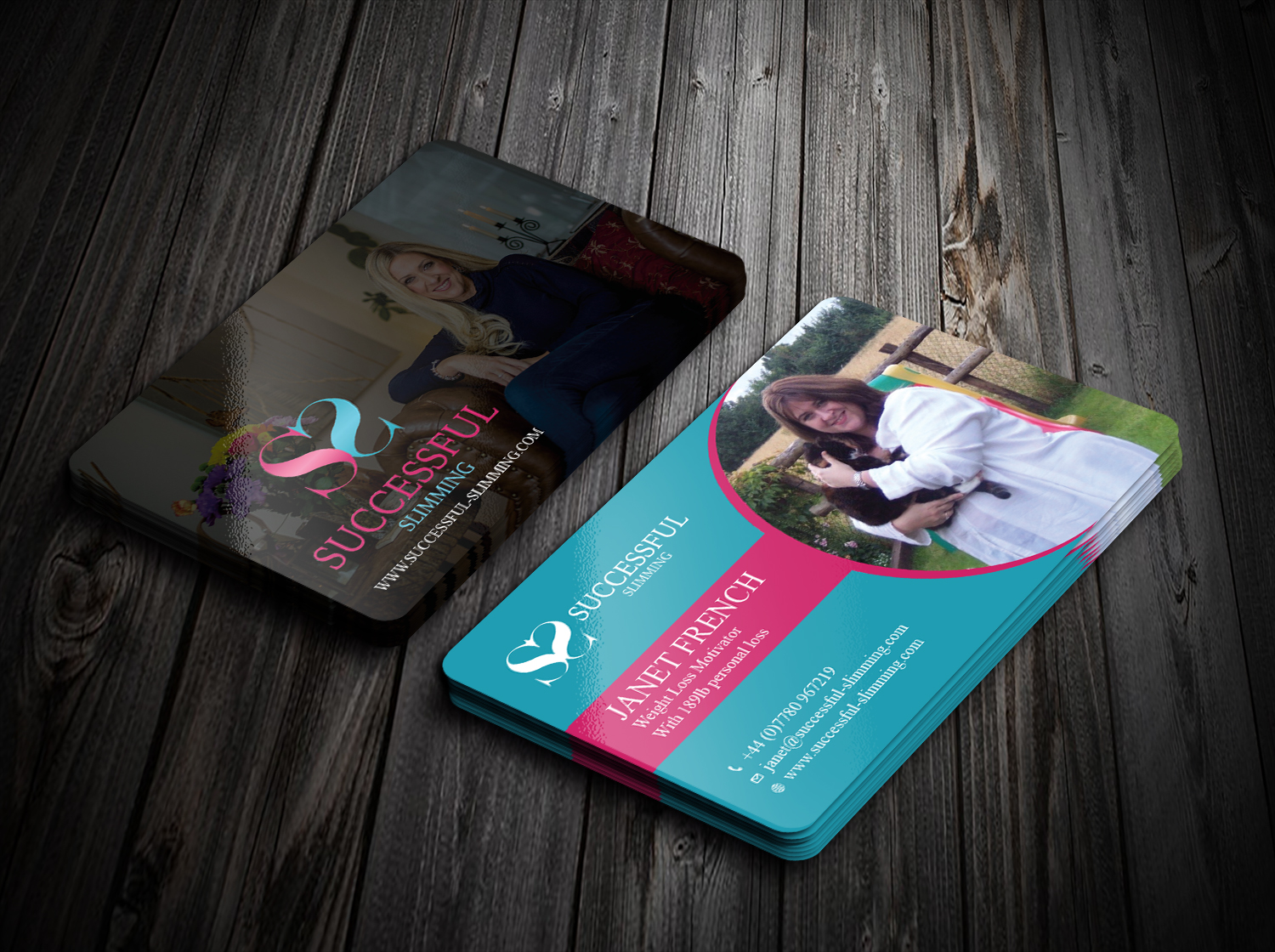 Design de Carte de Visite par Tripti Ranjan Gain pour Successful Slimming | Design #18777259