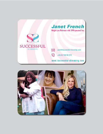 Business Card Design by Shaza Albero for Successful Slimming | Design #18789739