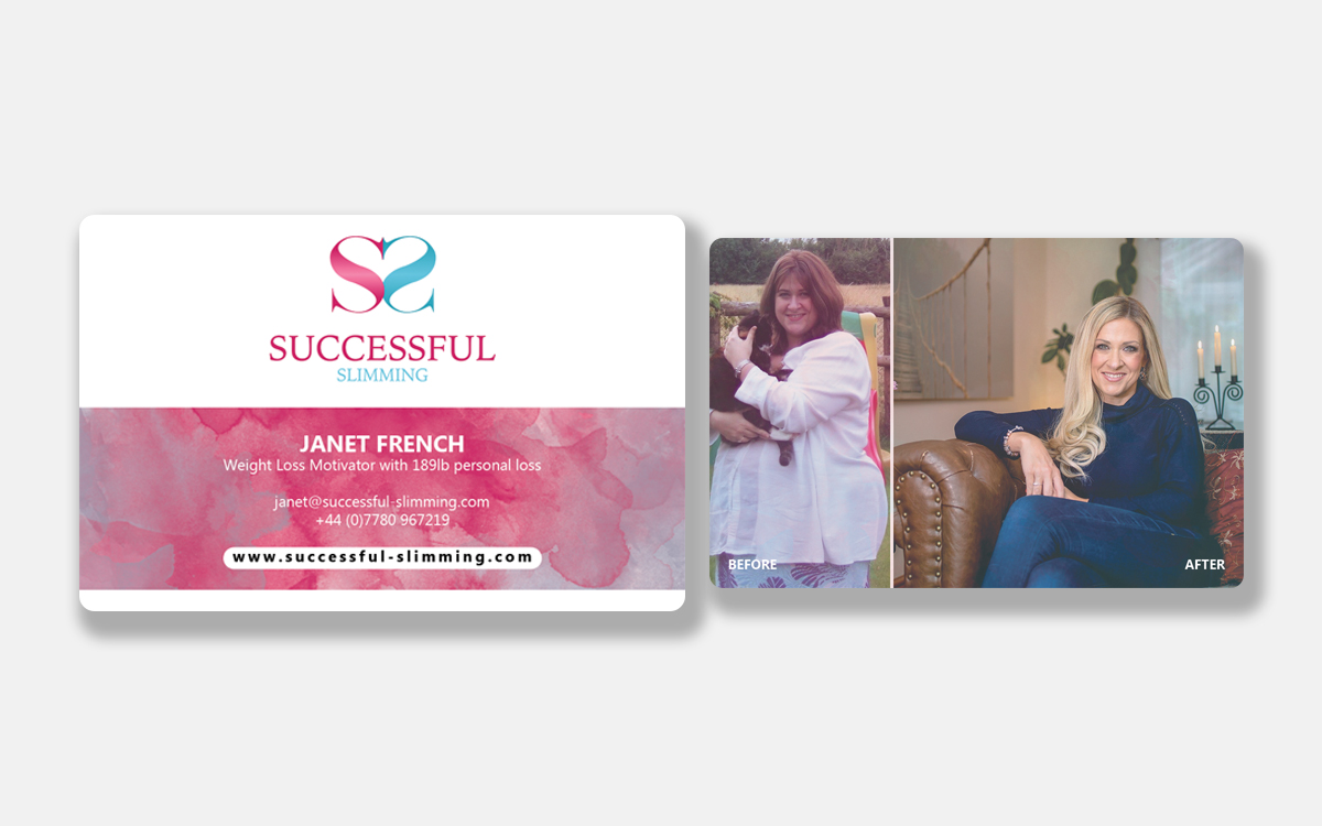 Visitenkarten-Design von F.M.Sayem für Successful Slimming | Design #18857859