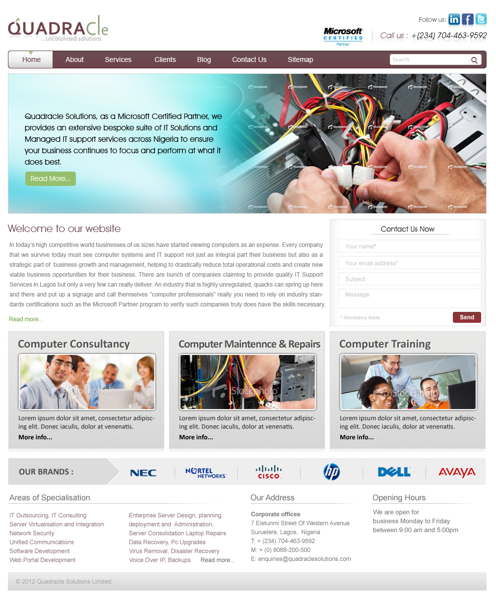 Wordpress Design by Best Design Hub for this project | Design: #670460