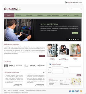 Wordpress Design by pb for this project | Design: #663132